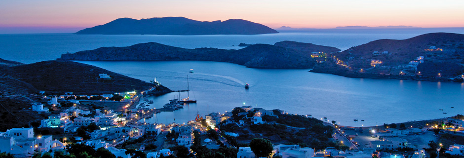 Öinen maisema Kreikassa