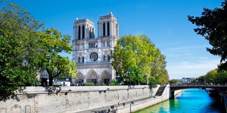 Louvre ja Notre Dame