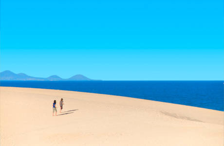 Postikorttimaisemia Fuerteventuralta