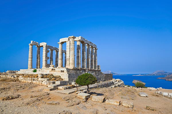 Poseidonin temppeli Kreikassa