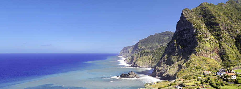 Madeiran rannikkomaisemaa