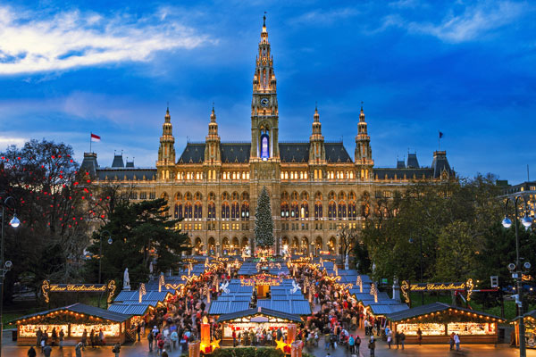Euroopan parhaat joulumarkkinat Wienissä