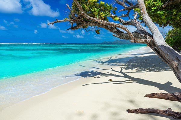 Ranta Seychelleillä