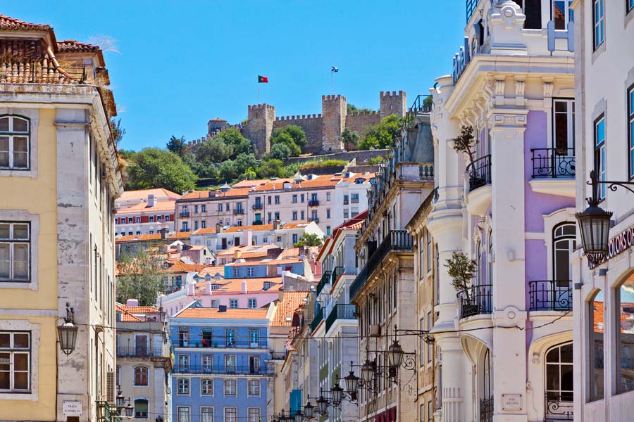 Castelo de Sao Jorge, Lissabon