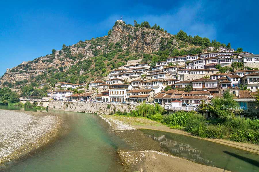 Albanian vanhin kaupunki Berat